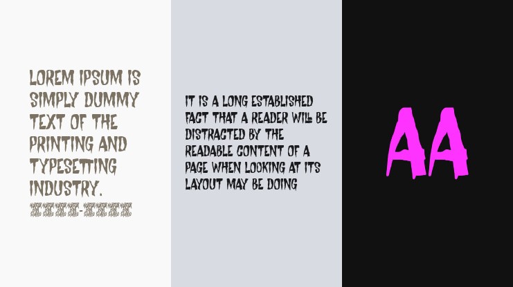 Mystique Darkness Font