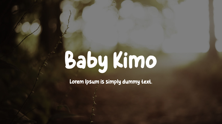 Baby Kimo Font