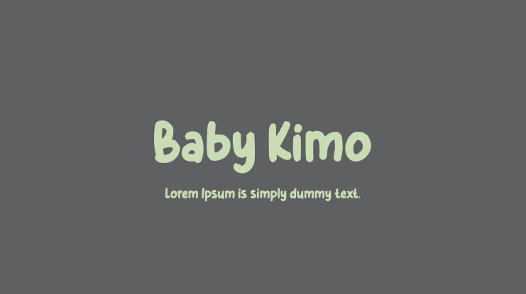 Baby Kimo Font