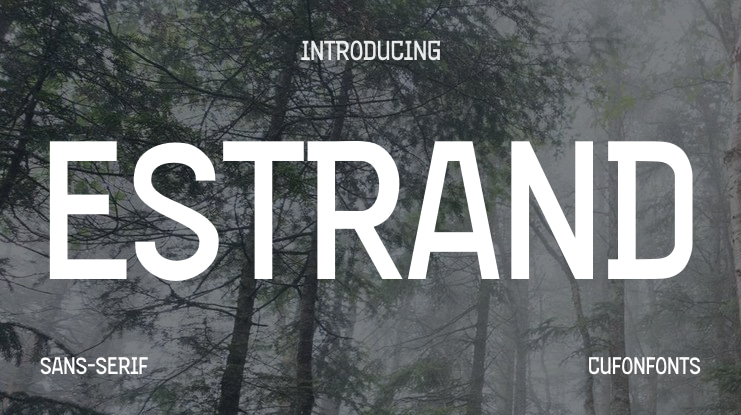 Estrand Font