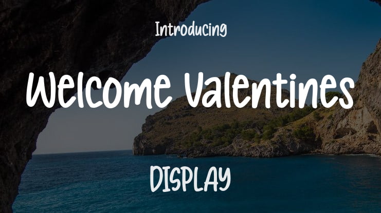 Welcome Valentines Font