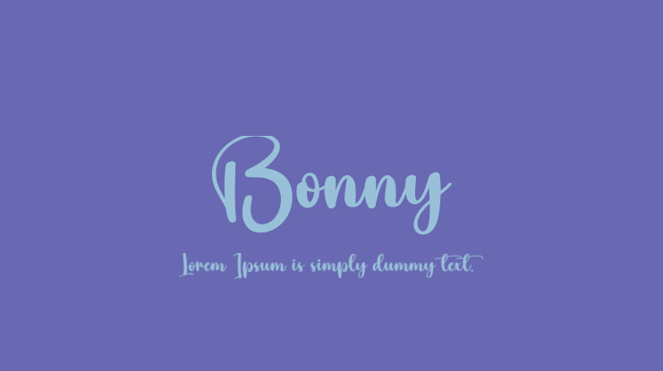 Bonny Font