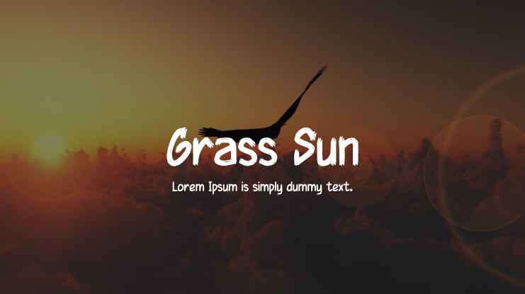 Grass Sun Font