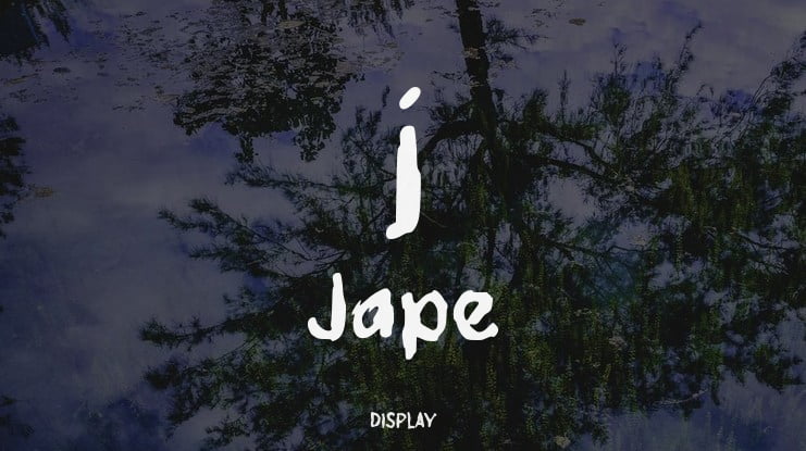 j Jape Font