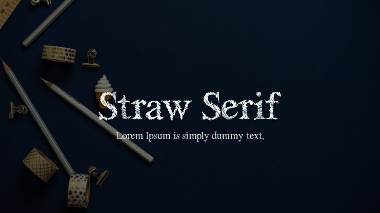 Straw Serif Font