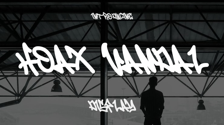 Hoax Vandal Font