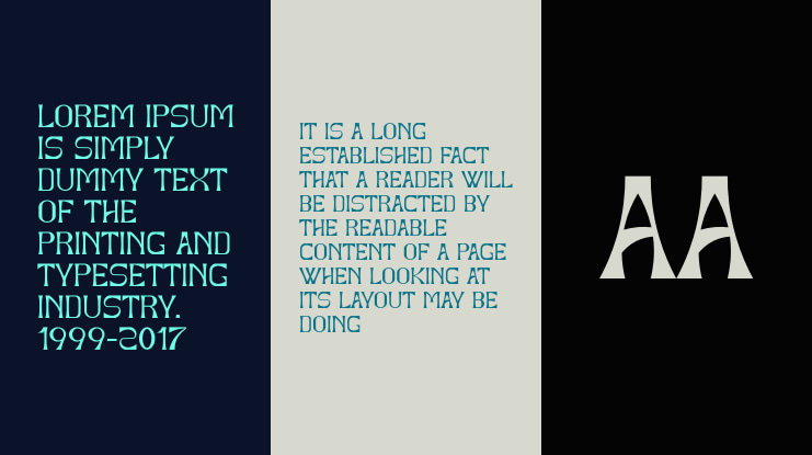 Black Kastile Modern Font