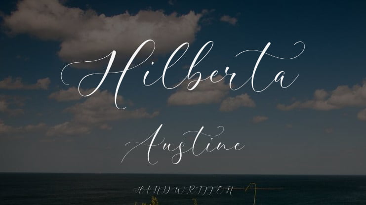 Hilberta Austine Font