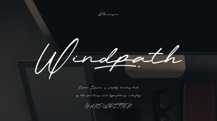 Windpath Font