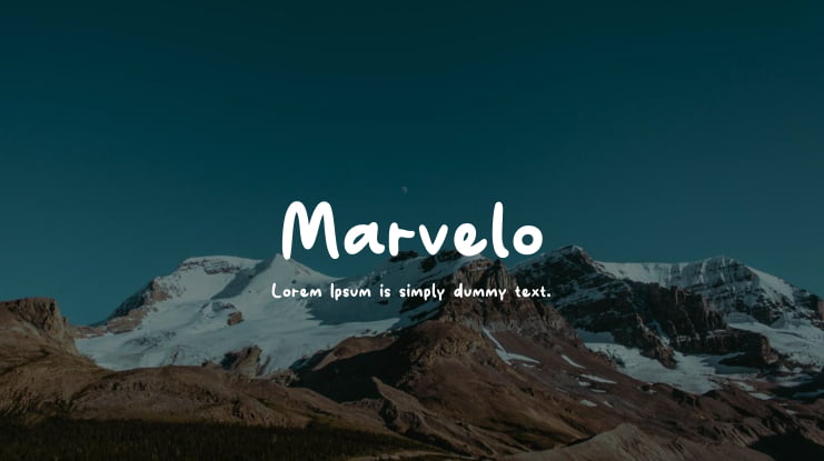 Marvelo Font