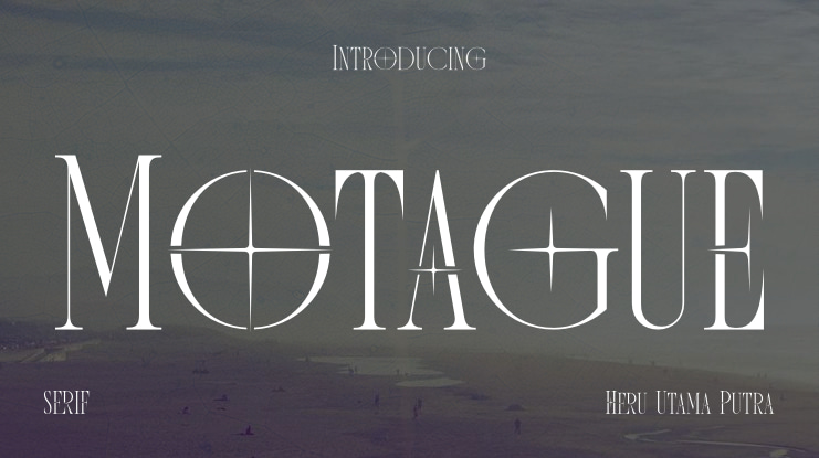 Motague Font