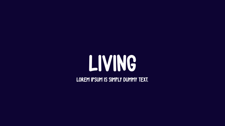 Living Font