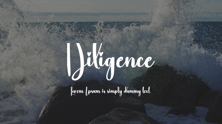Diligence Font