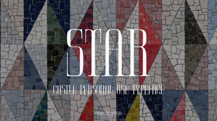 Star Castle Personal Use Font