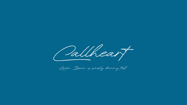 Callheart Font