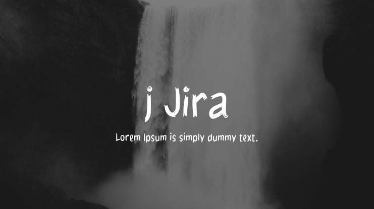 j Jira Font