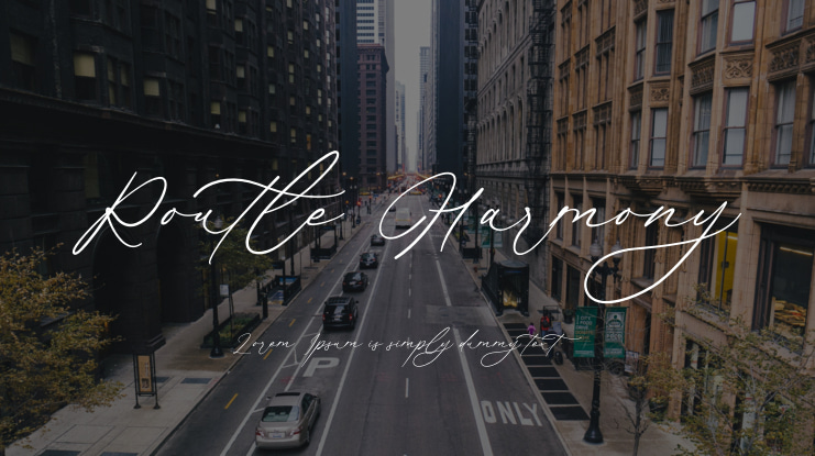 Routle Harmony Font