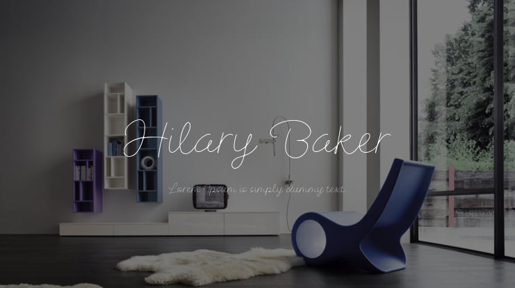 Hilary Baker Font