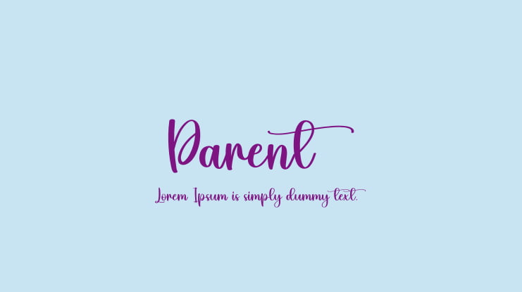 Parent Font