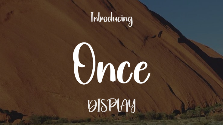 Once Font