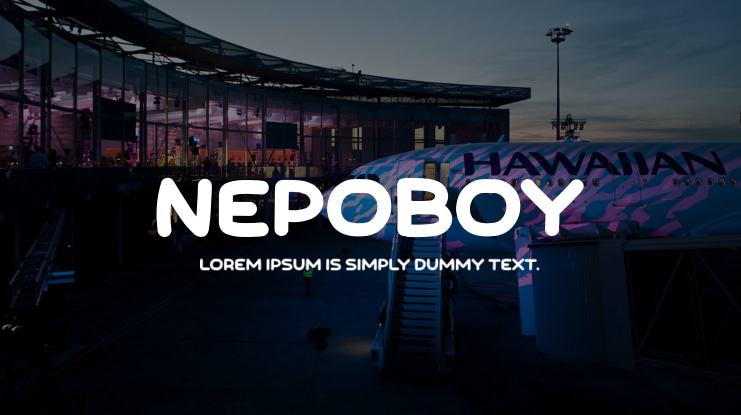 Nepoboy Font