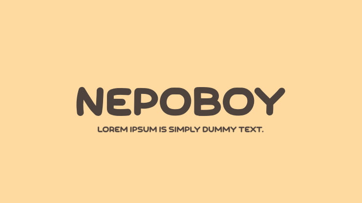 Nepoboy Font