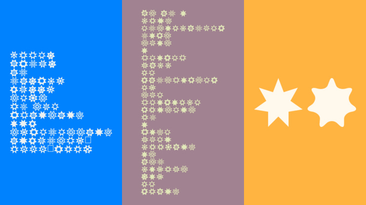 Star Things Font Family