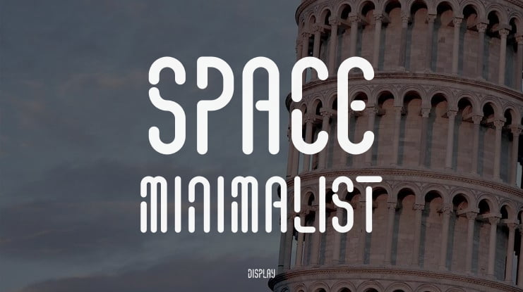 Space Minimalist Font