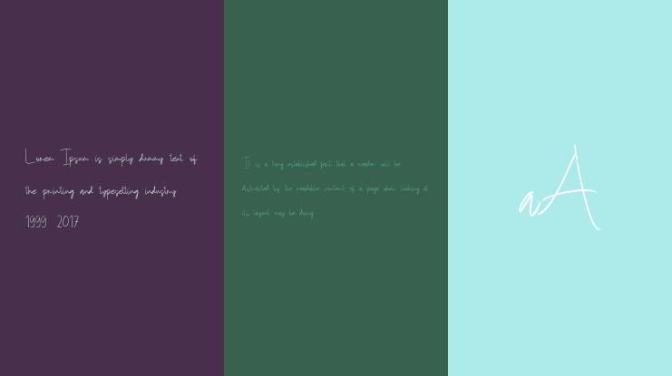 Kemanala Personal Use Font