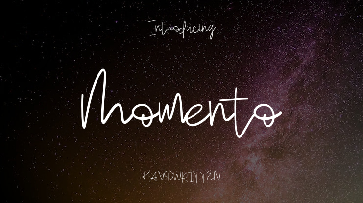 Momento Font