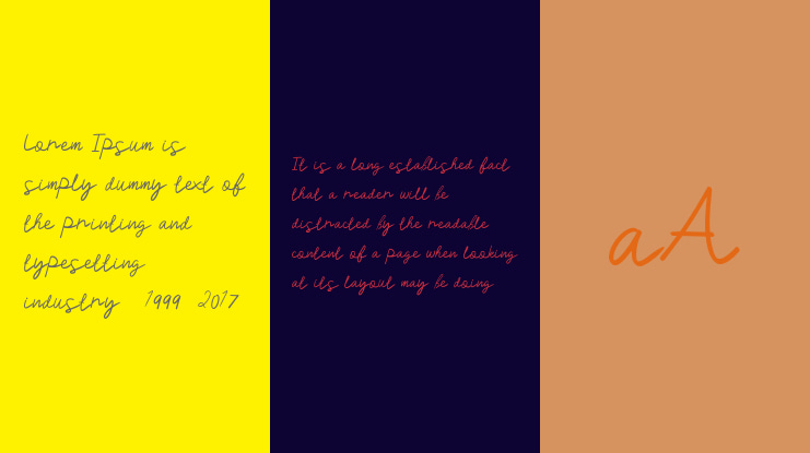 Amanola Personal Use Font