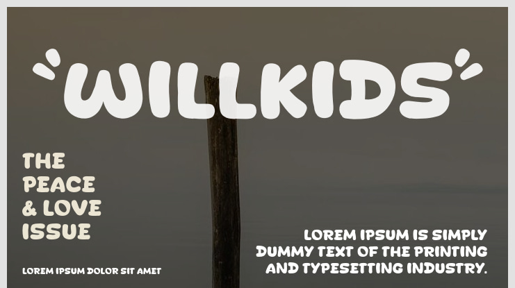 Willkids Font