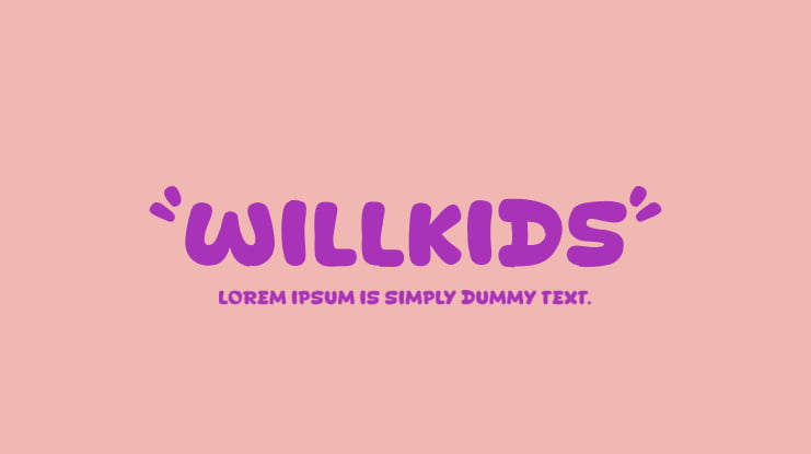 Willkids Font