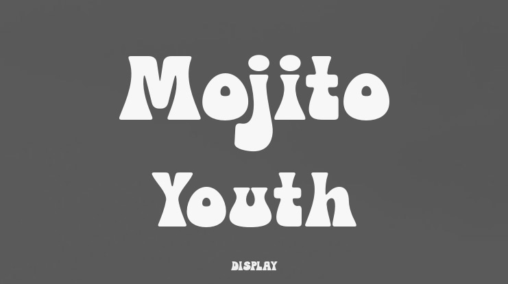 Mojito Youth Font