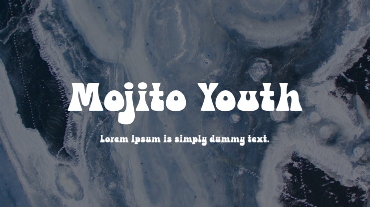 Mojito Youth Font