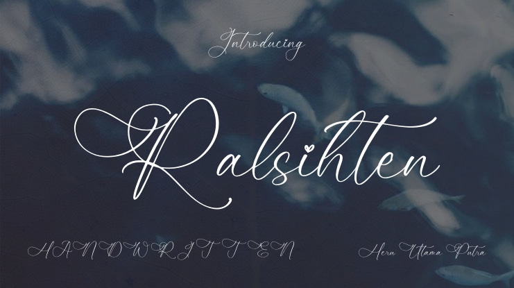 Ralsihten Font