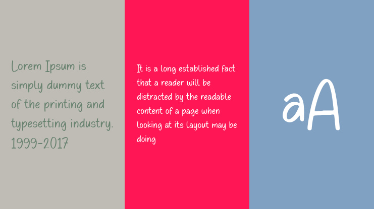 White Dandelion Font