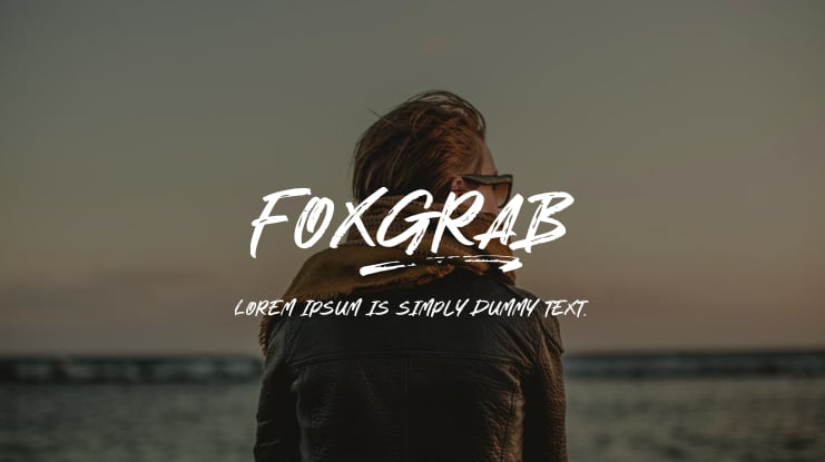 Foxgrab Font