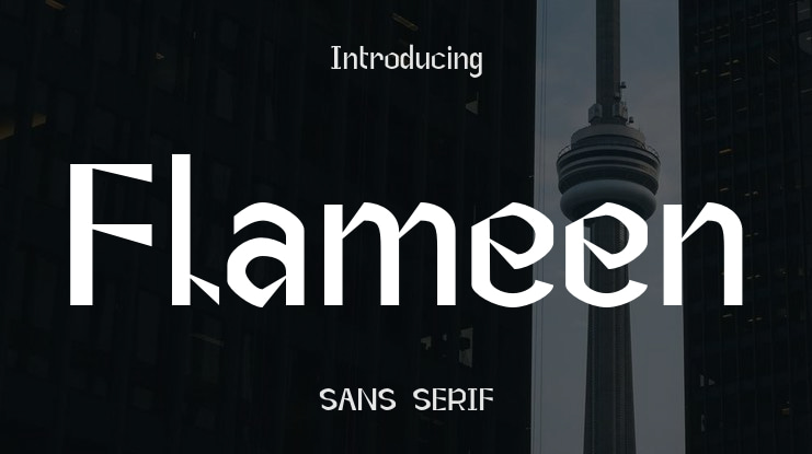 Flameen Font