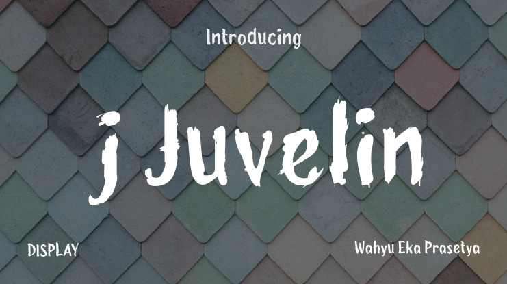 j Juvelin Font