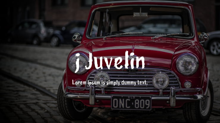 j Juvelin Font