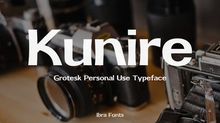 Kunire Grotesk Personal Use Font