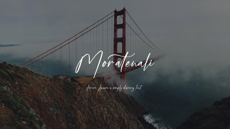 Moratenali Font