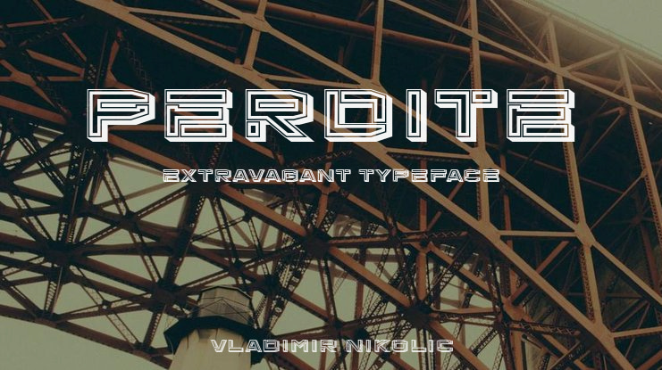 Perdite Extravagant Font Family