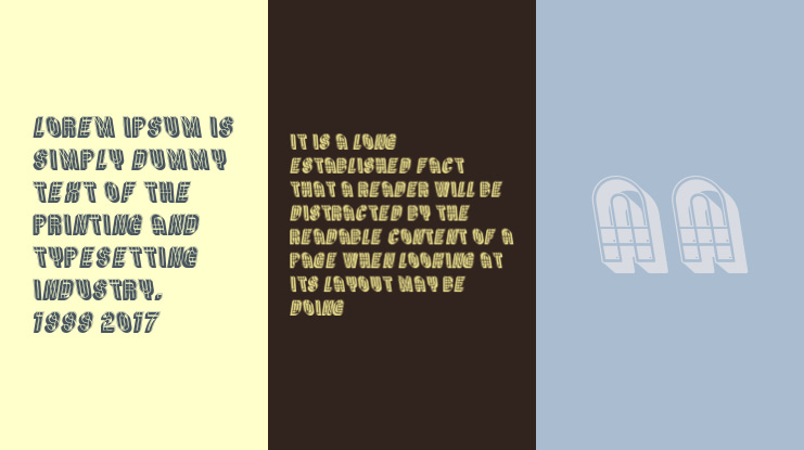 Bauhaus Abstract Font Family