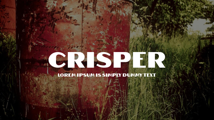 Crisper Font