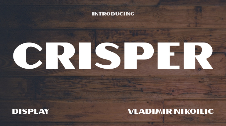 Crisper Font