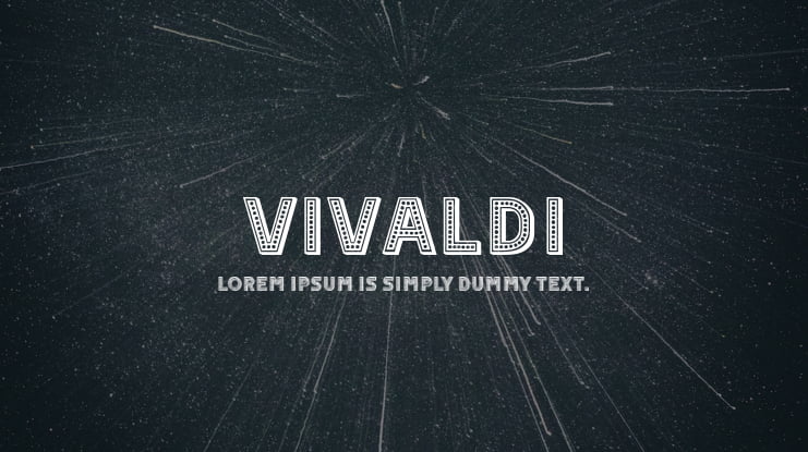 Vivaldi Font