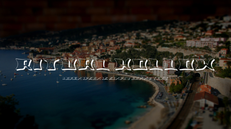 Ritual Hollow Font Family