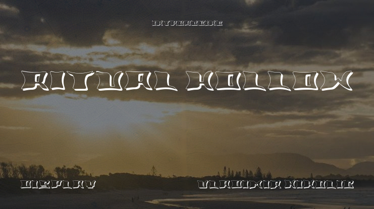 Ritual Hollow Font Family